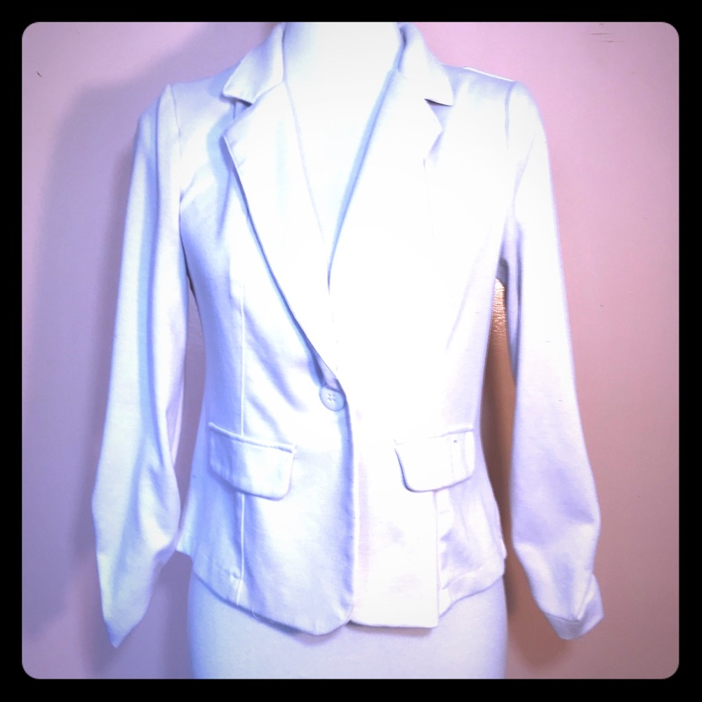 White blazer